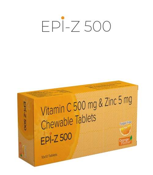 Epi Z 500 Chewable Tablets
