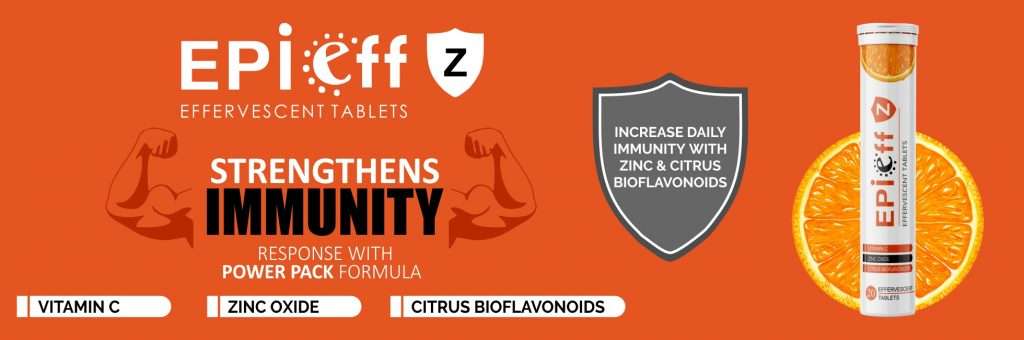 Epieff Z Effervescent Tablets-Zinc Oxide-Ethinext Pharma