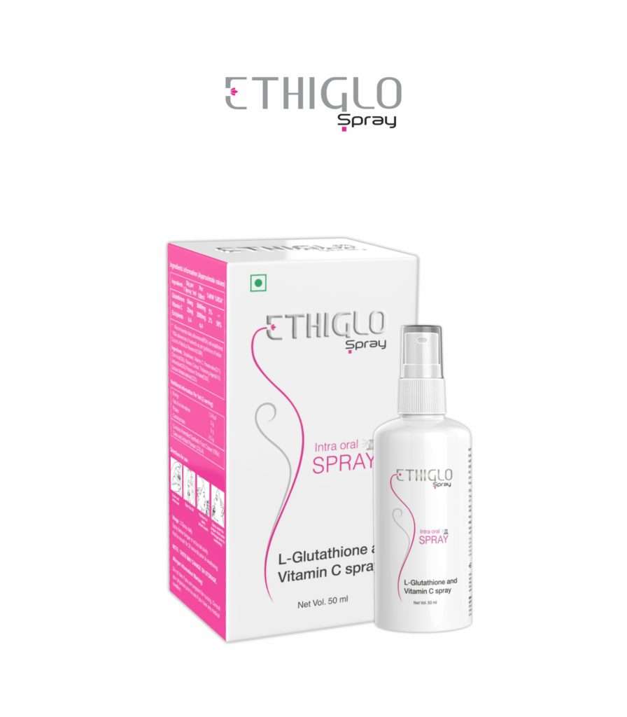 Ethiglo Spray-skin lightening-ethinext pharma