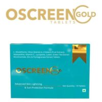 O screen gold tablets- Advanced skin lightening and sun protection formula- ethinext Pharma